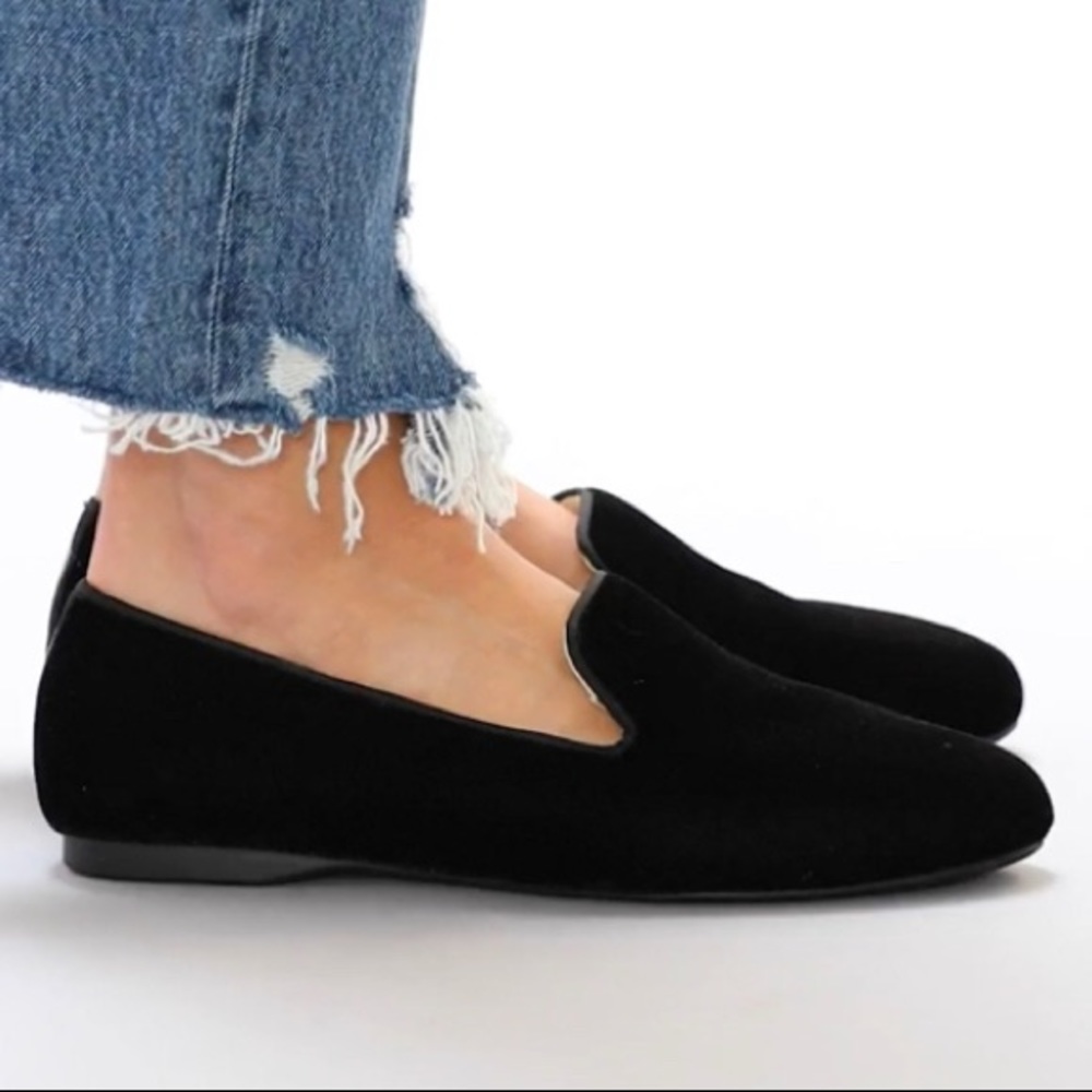 Birdies Brown Velvet Slippers, “The Starling”